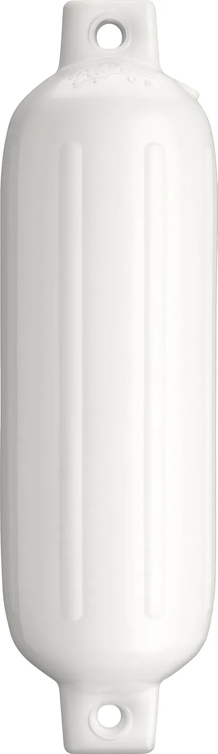 Polyform G-1 Twin Eye Fender 3.5" x 12.8" - White
