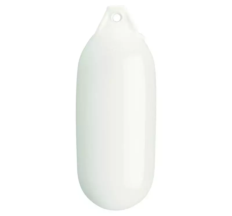 Polyform S-1 White S Series Buoy - 6" x 15", White S-1 / 6" x 15" White