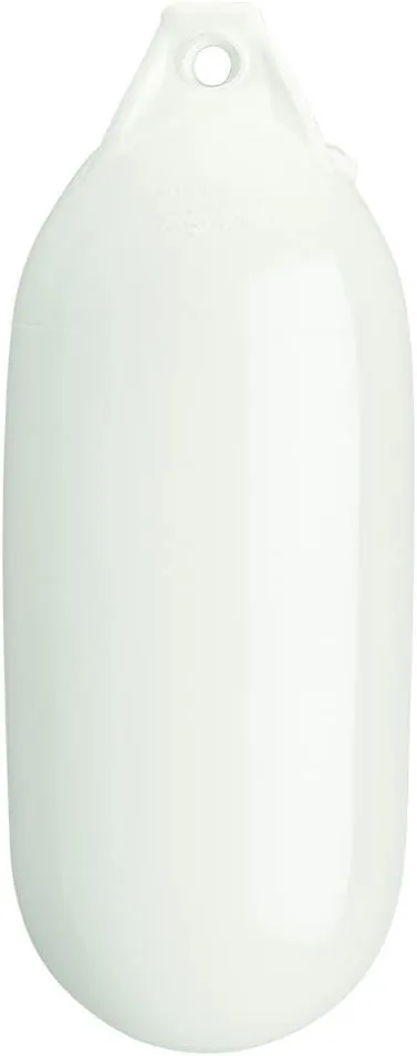 Polyform S-1 White S Series Buoy - 6" x 15", White S-1 / 6" x 15" White