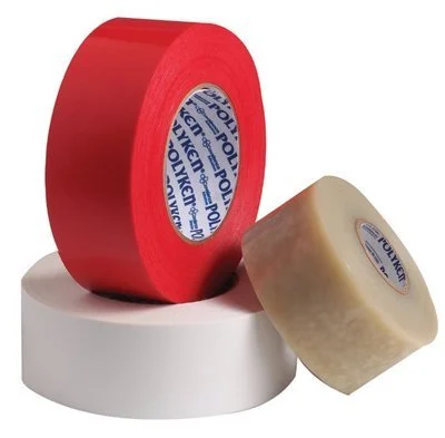 Polyken 827 Polyethylene Multi-Purpose Film Tape, 40 to 200 Degree F, 23 lbs/in Tensile Strength, 33m Length x 48mm Width