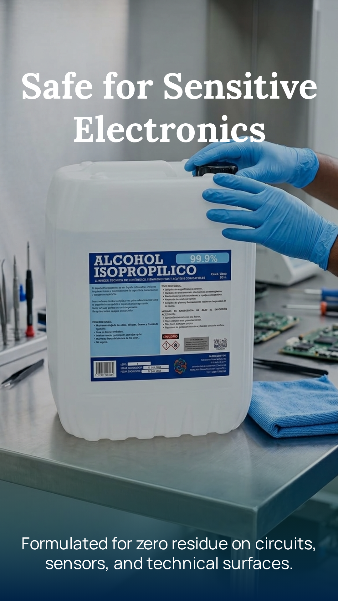 Alcohol Isopropílico 99.9% 20 l