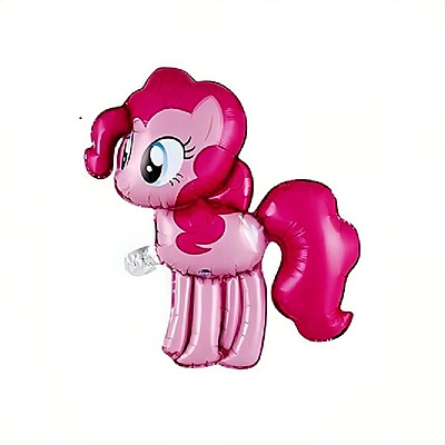 Pony PinkiePie theme Foil balloons - 5 Pcs. Set