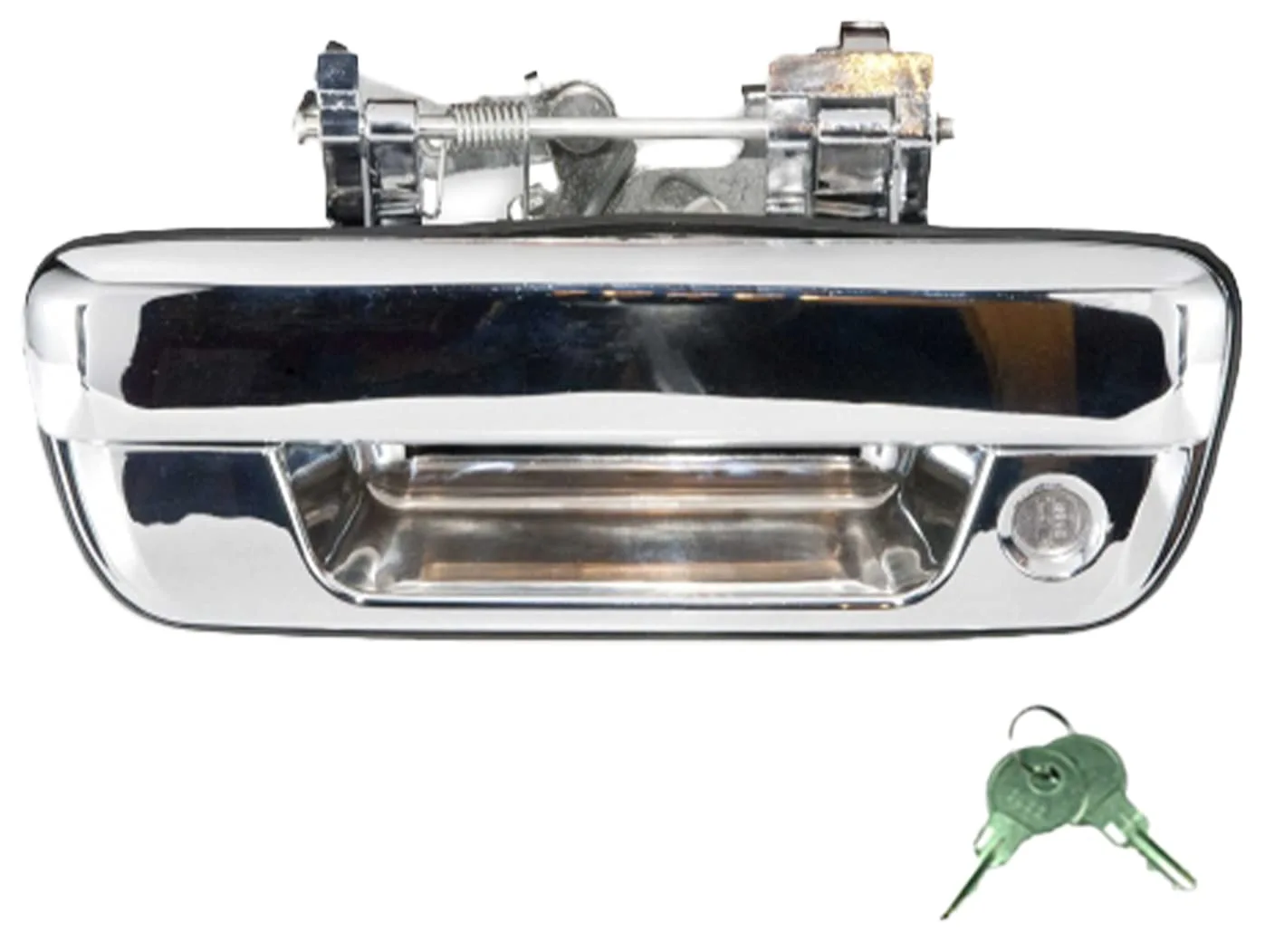 POP & Lock – Manual Tailgate Lock for Chevrolet Colorado and GMC Canyon, Fits 2004 to 2015 Models (Chrome, PL1700C)