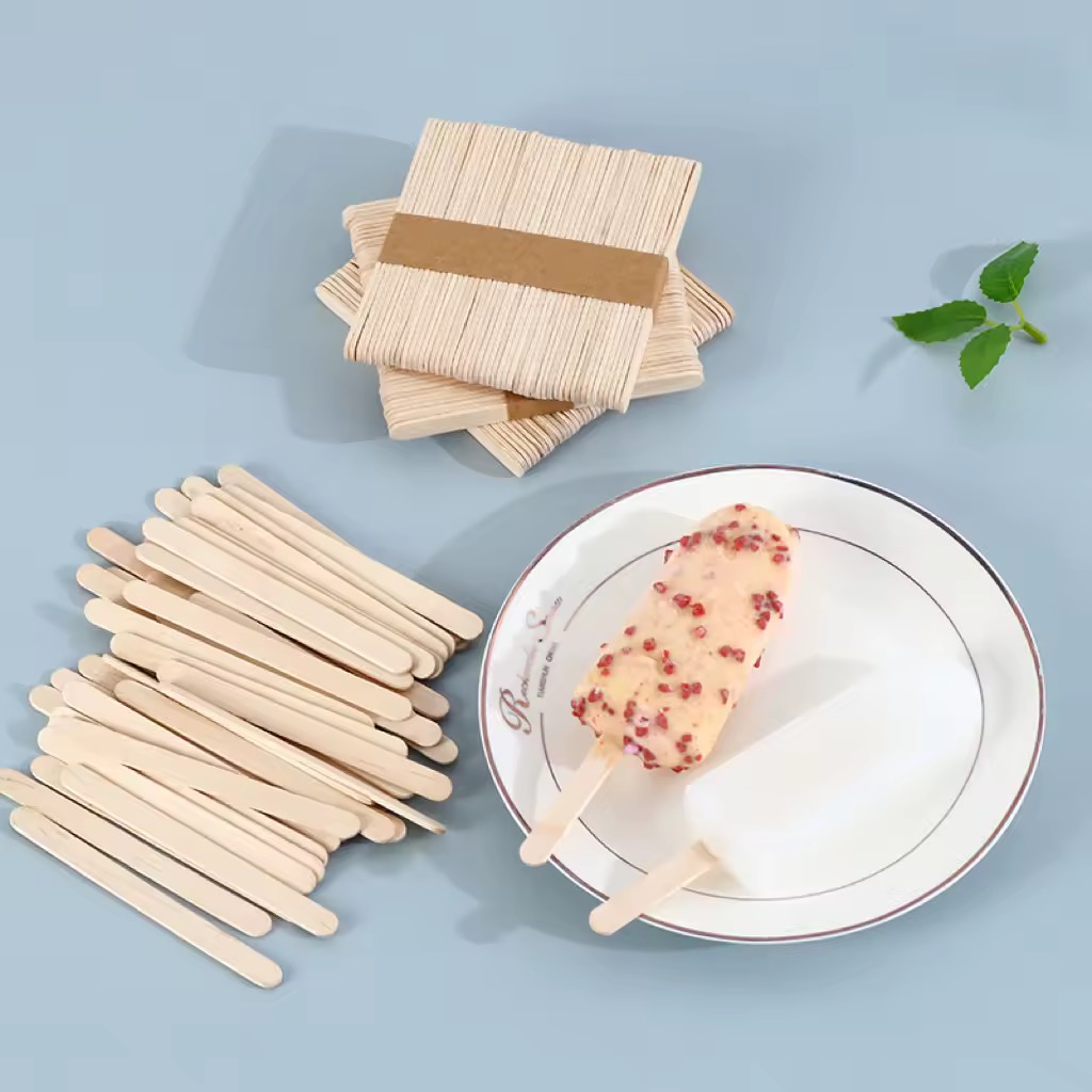 BAMBOO STICKS FOR POPSICLES / ICECREAM