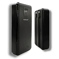 22.5W Fast Charging Power Bank 20,000mAh – Portable Charger with Built-in Cables & LED Display