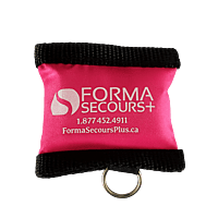 Dispositif de protection jetable RCR porte-cle