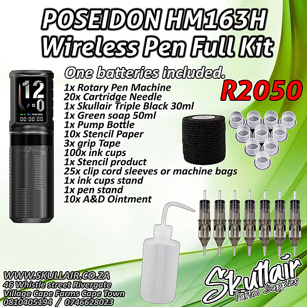 POSEIDON HM163H Wireless Pen Full Kit POSEIDON HM163H Wireless Pen Full Kit