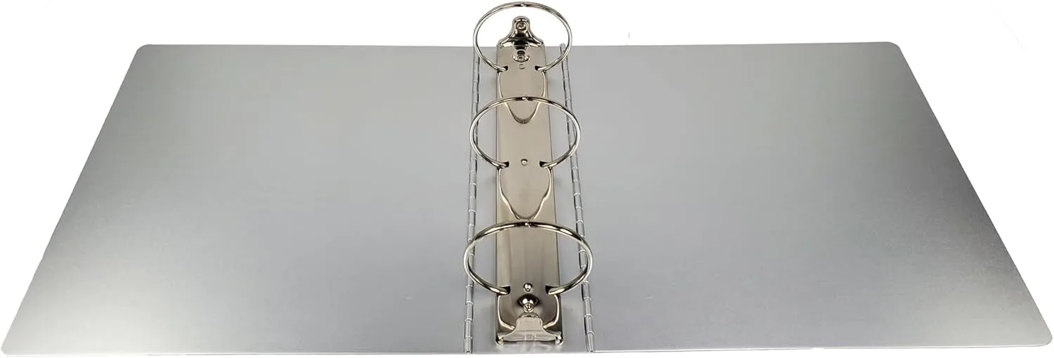 POSSE BOX Anodized Aluminum 3-Ring Binder