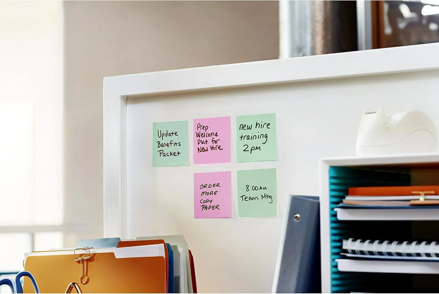 Post-it Notes, 3 in x 3 in, 12 Sticky Note Pads, 100 Sheets per Pad, Beachside Café Collection, School Supplies and Office Products