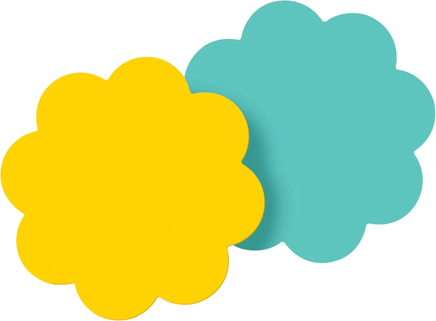 Post-it Notes Super Sticky Die-Cut Shapes, 3 x 3 in, 2 Pads