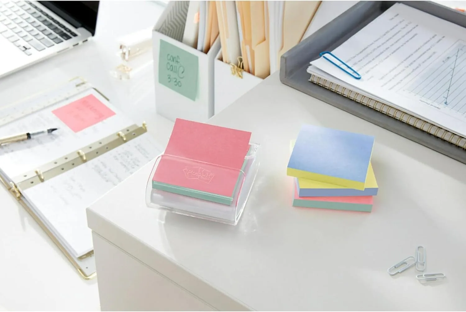 Post-it Greener Pop Up Notes, 3 in x 3 in, 18 Pads, 100 Sheets/Pad
