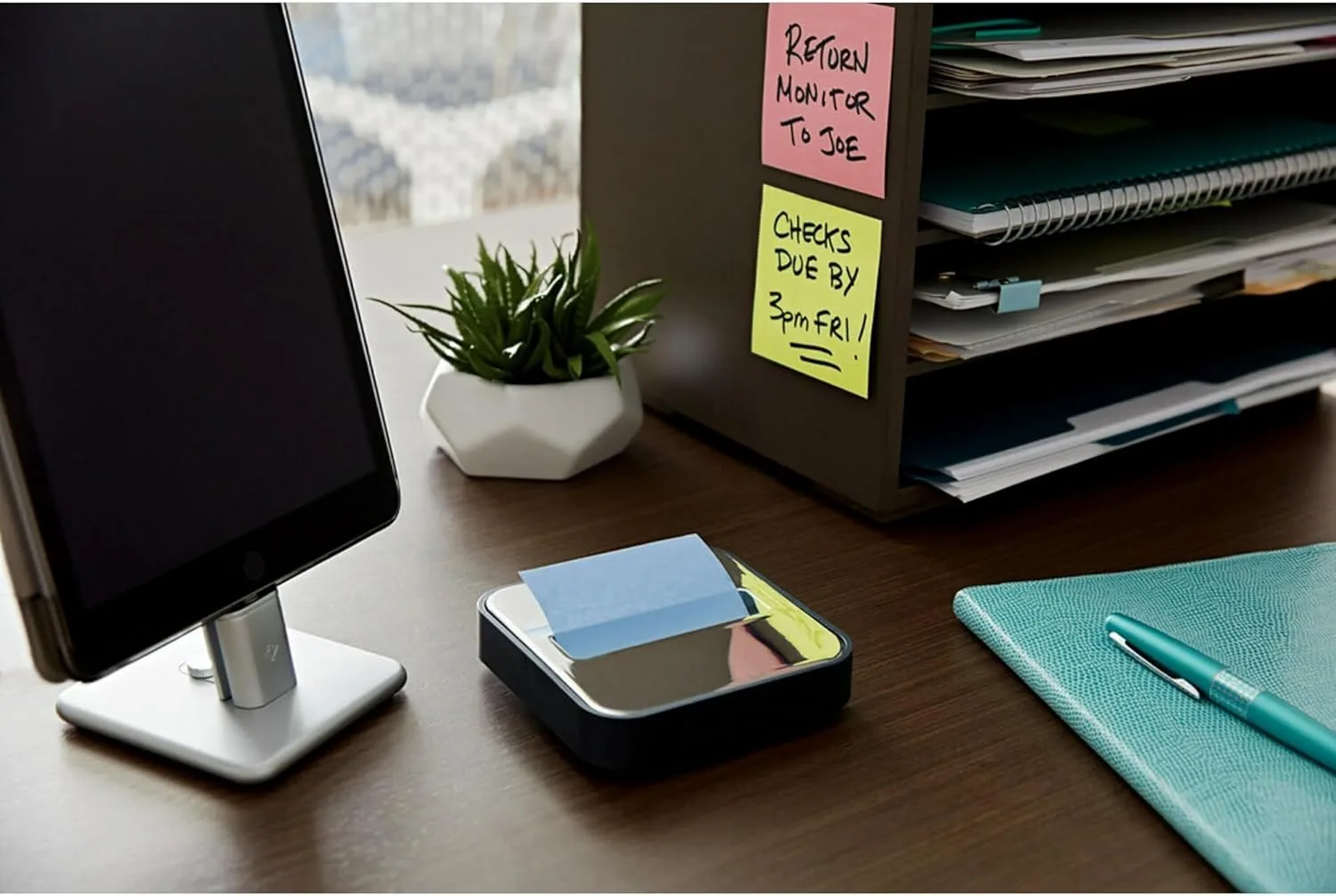 Post-it Greener Pop Up Notes, 3 in x 3 in, 18 Pads, 100 Sheets/Pad