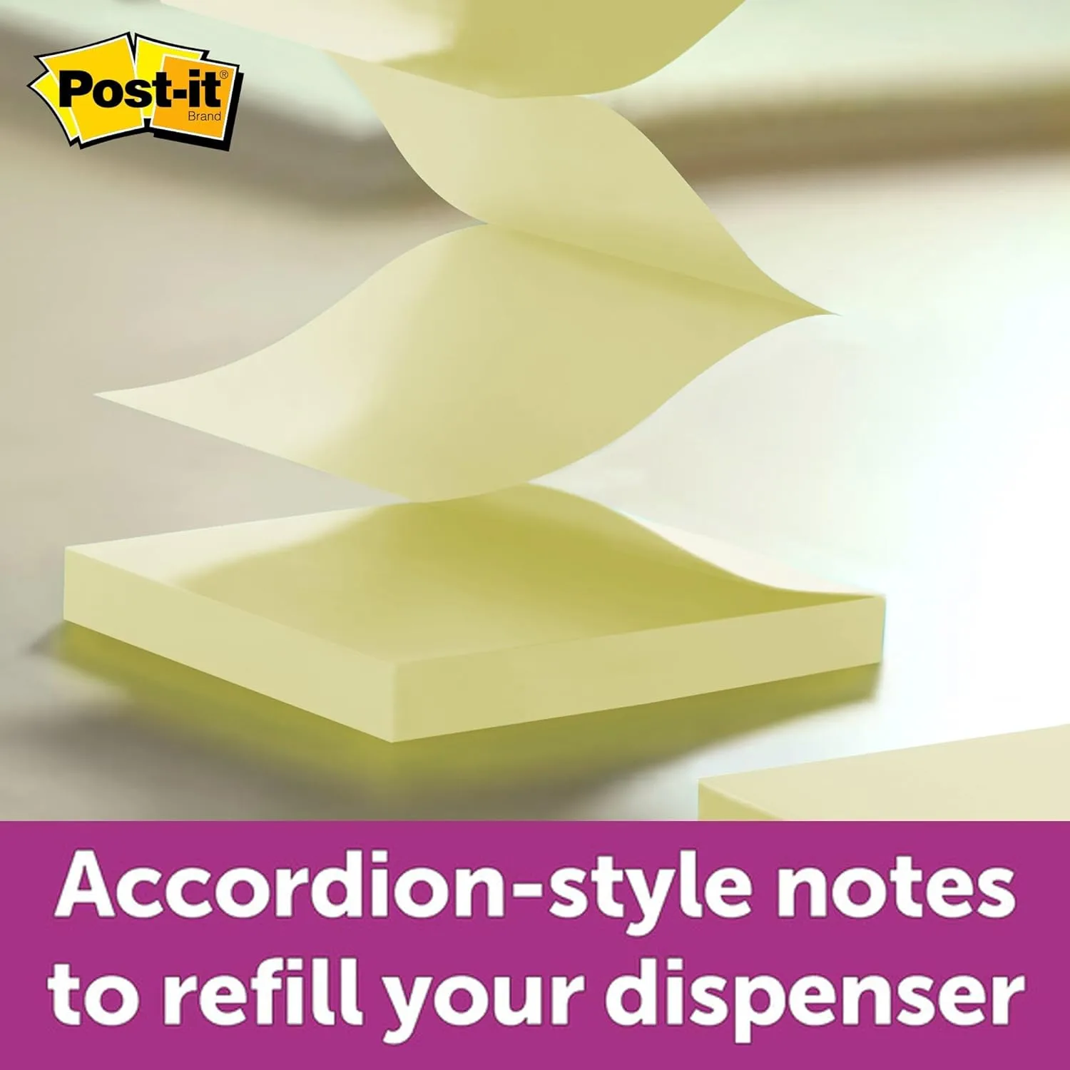 Post-it Pop-up Note and Flag Dispenser, Designer Series for 3x3 in Pop-up Style Notes and Flags (DS100) 16.2" x 10.6"