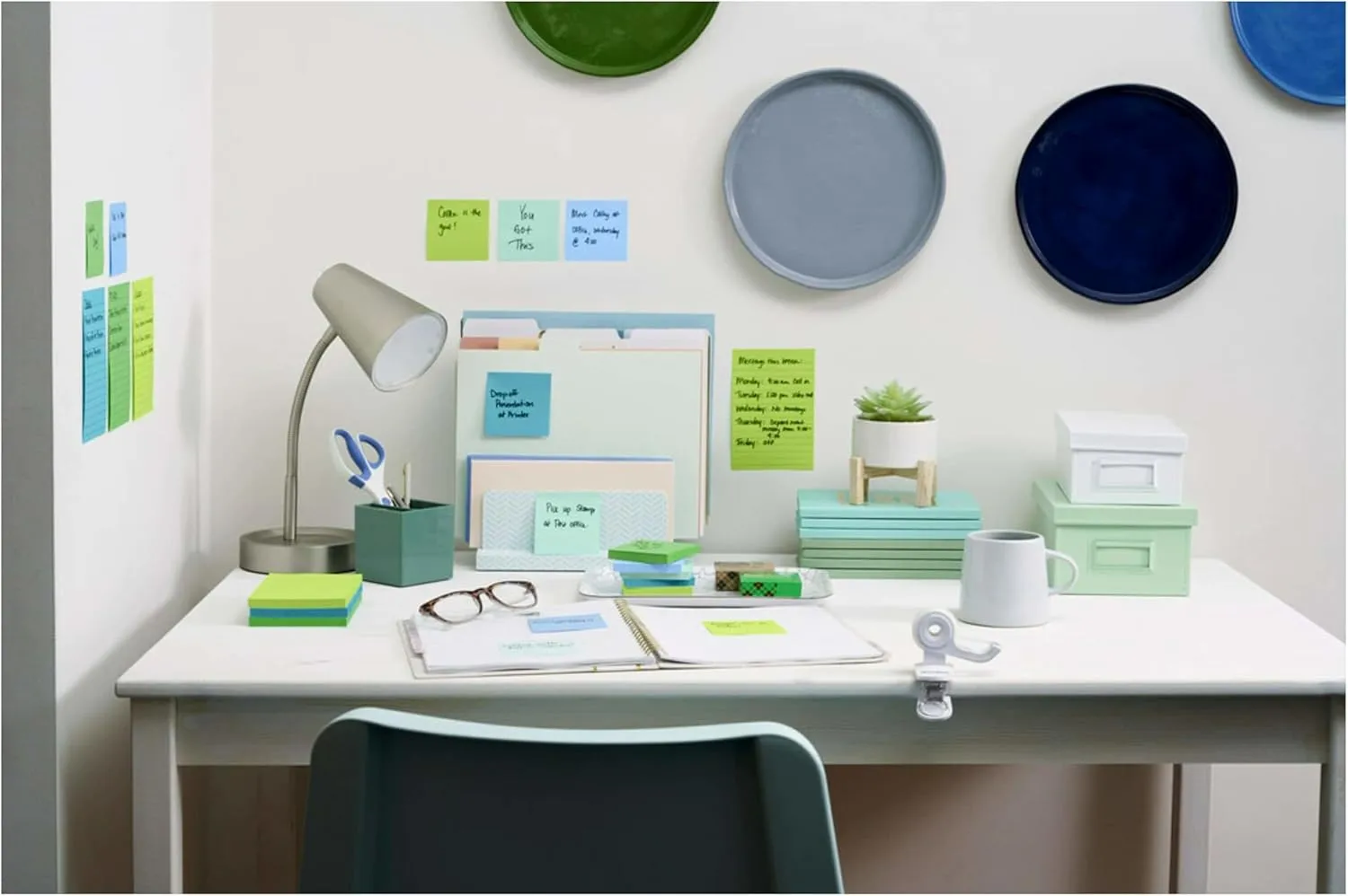 Post-it 100% Recycled Paper Super Sticky Notes, 3 in. x 3 in., 24 Pads/Pack, 70 Sheets/Pad