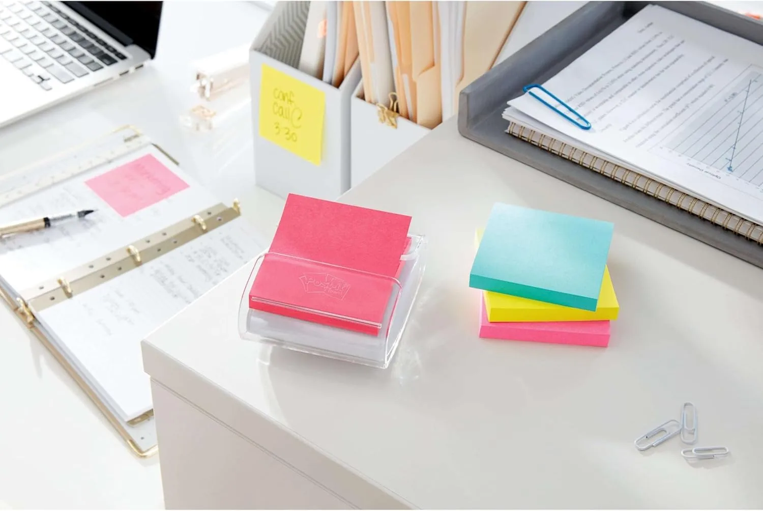 Post-it Super Sticky Pop-up Notes, 10 Pads, 3 x 3 in, Supernova Neons