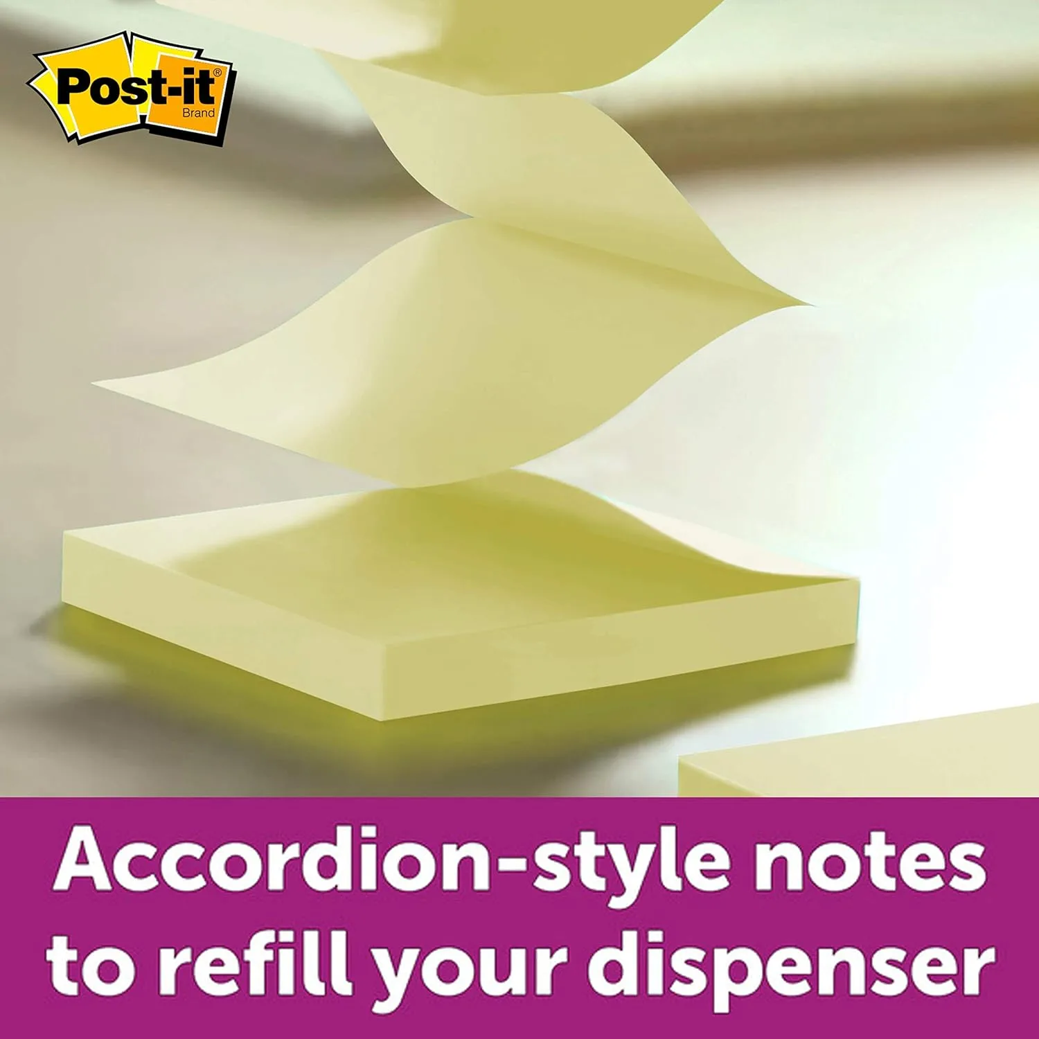 Post-it Super Sticky Pop-up Notes, 3 x 3 in, 6 Pads (Supernova Neons)