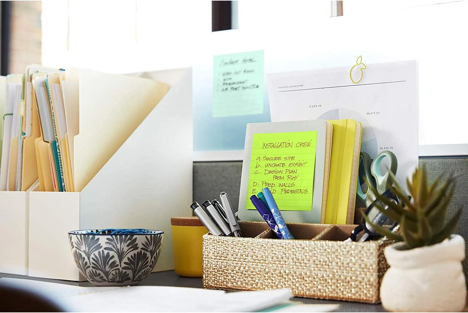 Post-it Super Sticky Pop-up Notes, 3 in x 3 in, Assorted, Pack of 10 Pads