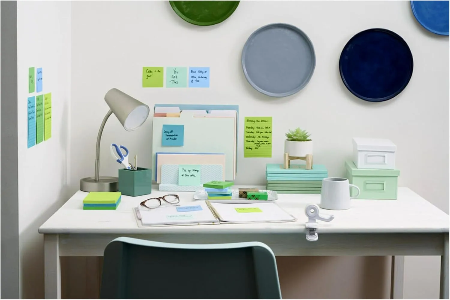 Post-it 100% Recycled Paper Super Sticky Notes, 3 in. x 3 in.