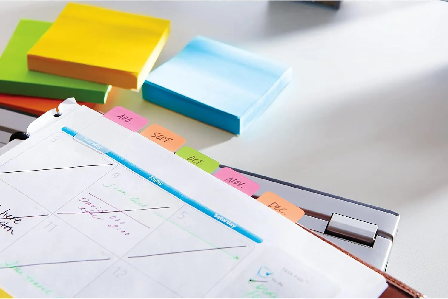 Post-it Tabs, 1 in. x 1.5 in., 1 Pack, 88 Tabs/Pack, Assorted Colors, Back to School Supplies for Students