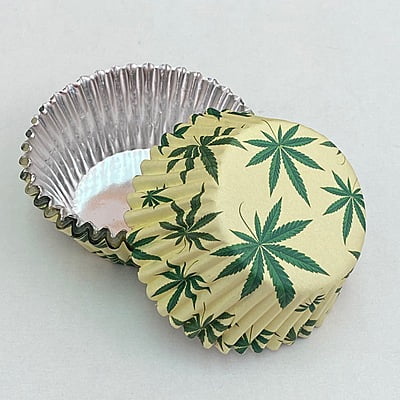 Marijuana Cupcake Liners 