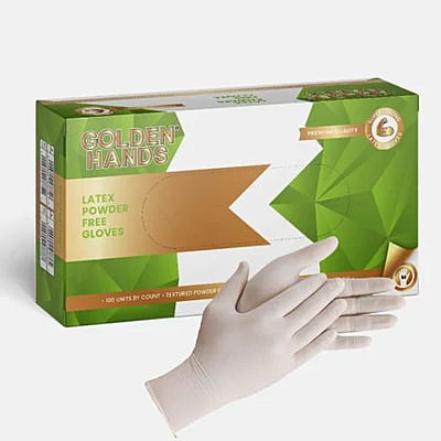 GOLDEN HANDS LATEX EXAMINATION GLOVES GOLDEN HANDS LATEX EXAMINATION GLOVES