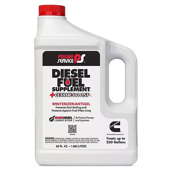 Power Service Diesel Fuel Supplement Antigel 64 oz., Pack of 1