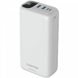 CANYON power bank PB-301 LED 30000 mAh PD 20W QC 3.0 White