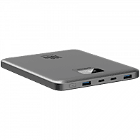 CANYON power bank PB-2008 LED FLAT 20000 mAh PD100W QC3.0 Dark Grey