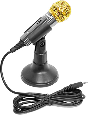 PYLE PRO® PMIKC20BK WIRED VOCAL MICROPHONE WITH 3.5 MM CONNECTION PYLE PRO® PMIKC20BK WIRED VOCAL MICROPHONE WITH 3.5 MM CONNECTION