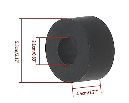 SONY Walkman Pinch Roller 5.5mm x2.1mm x4.5mm (PR-175) SONY Walkman Pinch Roller 5.5mm x2.1mm x4.5mm (PR-175)