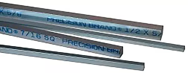 Precision Brand KS-1420 Zinc Plated Steel Square Keystock Sizes; 3/16 - Fractional, 4.7630 - Millimeter