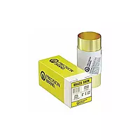Precision Brand 17S5 Brass Shim Stock, 6 x 100 Roll, 260 Alloy Brass, 0.005