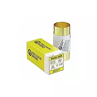 Precision Brand 17S5 Brass Shim Stock, 6 x 100 Roll, 260 Alloy Brass, 0.005