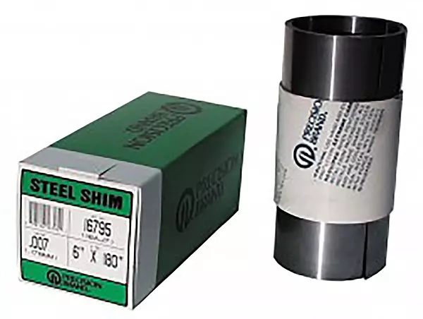 Shim Stock: 0.015 in Thick, 6 x 100 in - Low Carbon Steel (1010)