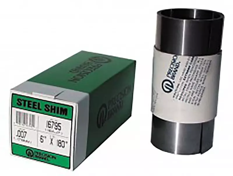 Shim Stock: 0.015 in Thick, 6 x 100 in - Low Carbon Steel (1010)