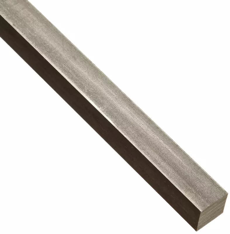 Small Parts-SPKS279 18-8 Stainless Steel Key Stock, Undersized Tolerance, 1/4" Thickness, 1/4" Width, 12" Length (Pack of 1)