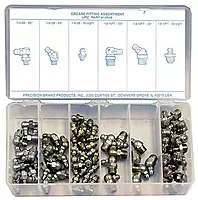 Precision Brand - 12945 90 Piece Grease Fitting Assortment