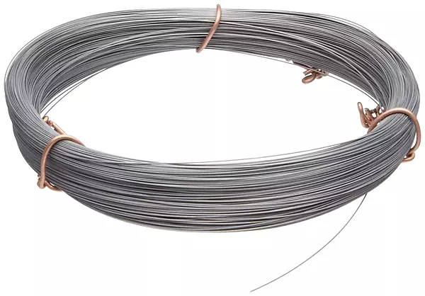 Small Parts 21222 High Carbon Steel Wire, #2B (Smooth) Finish, Full Hard Temper, ASTM A228, 0.022" Diameter, 193' Length