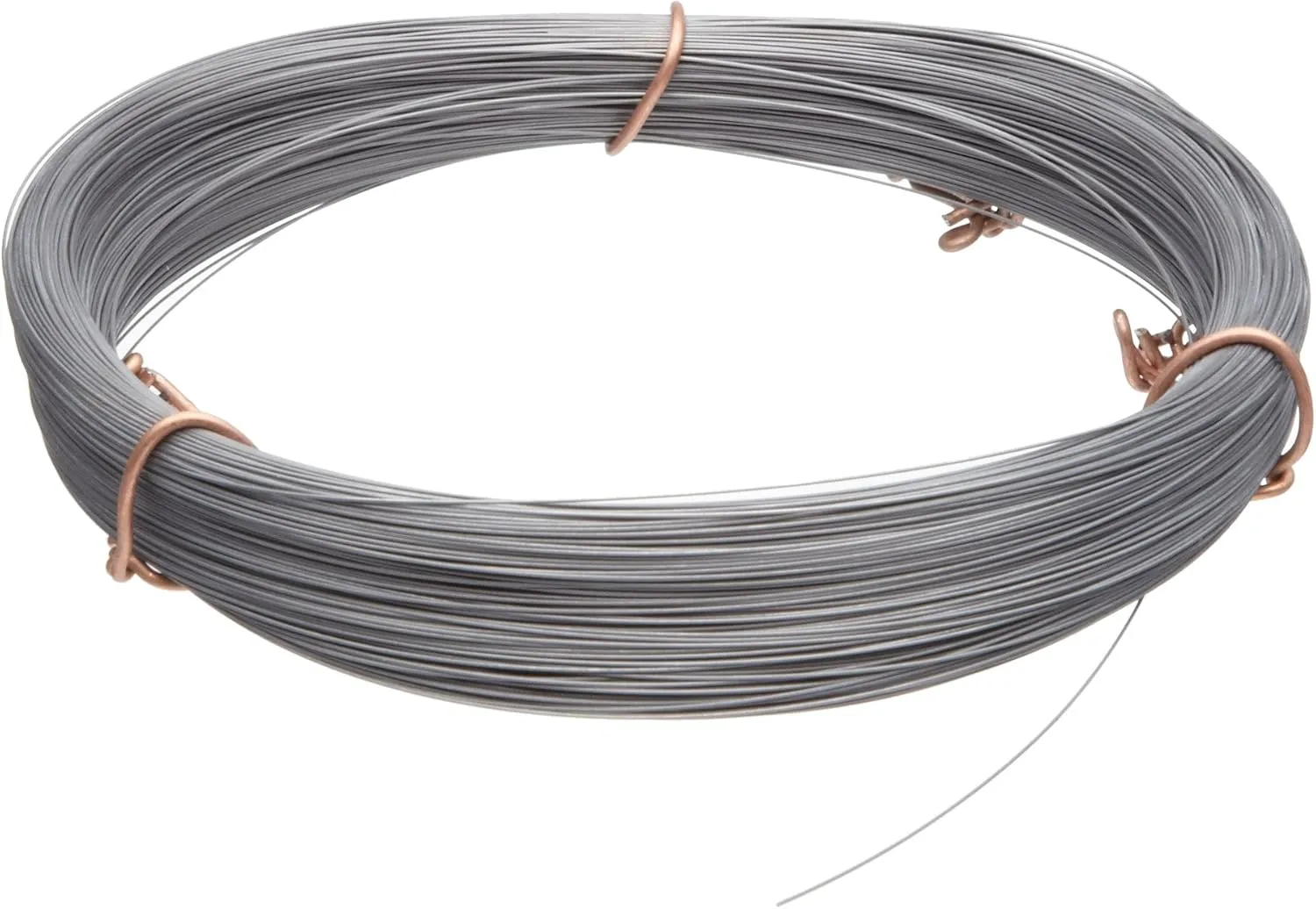 Small Parts 21222 High Carbon Steel Wire, #2B (Smooth) Finish, Full Hard Temper, ASTM A228, 0.022" Diameter, 193' Length