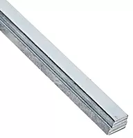 Small Parts-SPKS441 Steel Step Key Stock For Gears, Zinc Plated, 1/4" Thickness, 5/16" Width, 1/4" Base Width