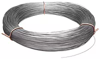 High Carbon Steel Wire, Mill Finish #2B (Smooth) Finish, Grade #2B Smooth, Full Hard Temper, Meets ASTM A228 Specifications