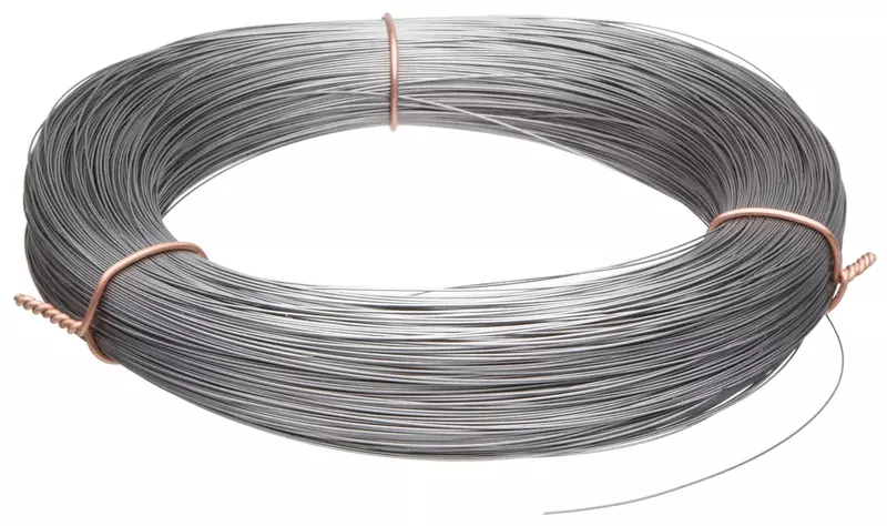 High Carbon Steel Wire, Mill Finish #2B (Smooth) Finish, Grade #2B Smooth, Full Hard Temper, Meets ASTM A228 Specifications