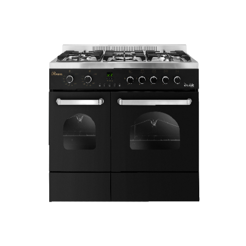 بوتجاز بريميوم اسود سطح استالس 2 فرن جانبي باب هيدروليك PRM6090SB-1BC-511-IDSP-DH