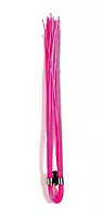 Presco W6*PG 6" Pink Glo PVC Marking Whisker, 6" Height, 0.25" Wide, 0.25" Length
