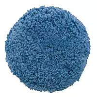 Presta Blue Blended Wool Medium Cutting Pad - 9" Screw-On Pad