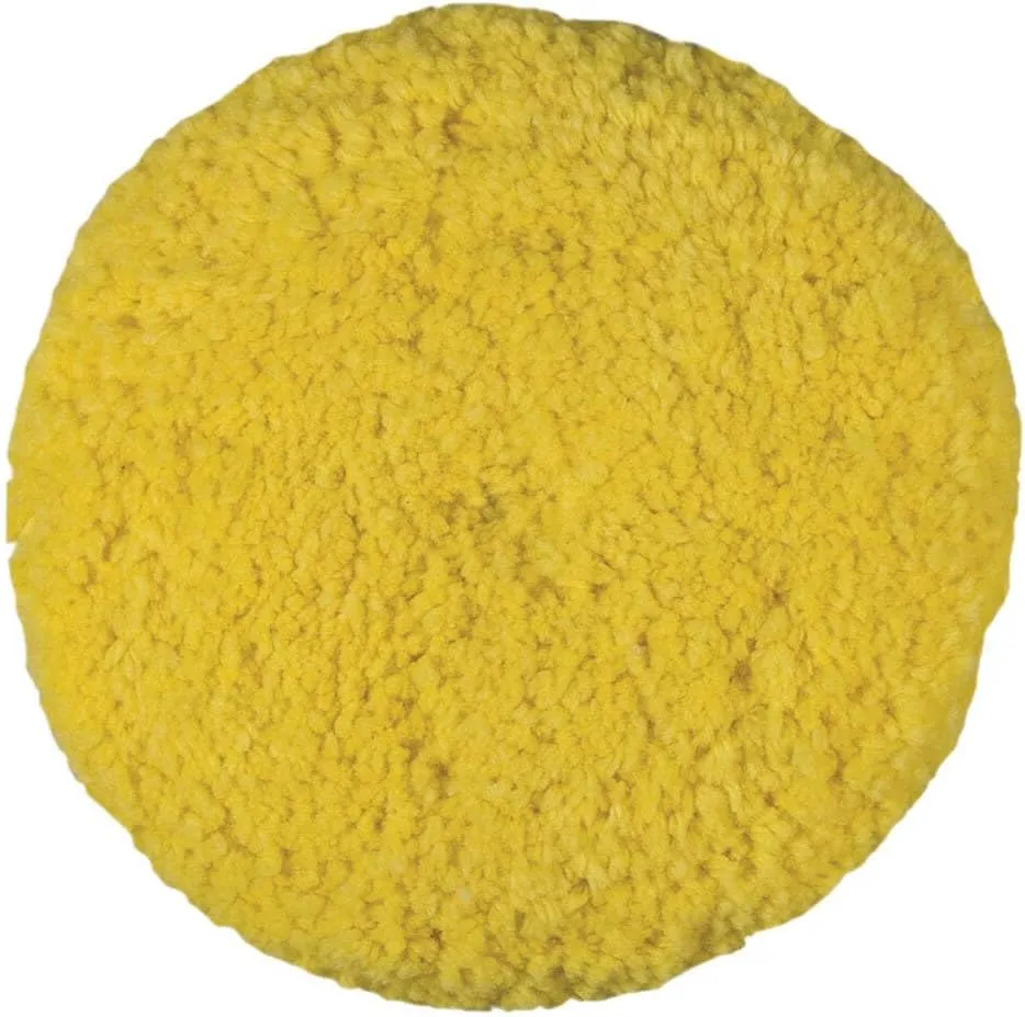 Presta Rotary Blended Wool Buffing Pad - Yellow Medium Cut