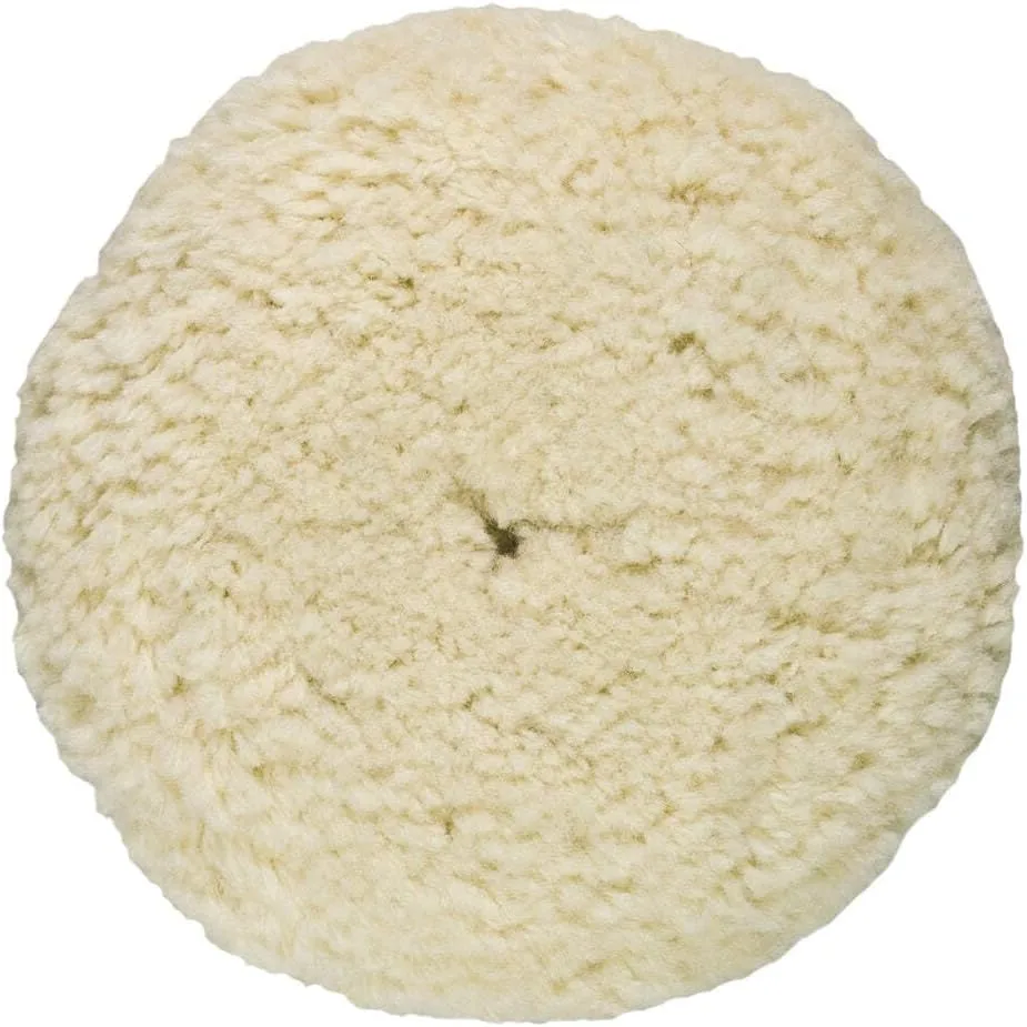 Presta Rotary Wool Buffing Pad - White Heavy Cut