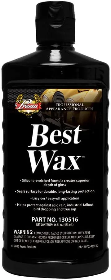 Presta Best Wax  Paint Sealer - 16oz