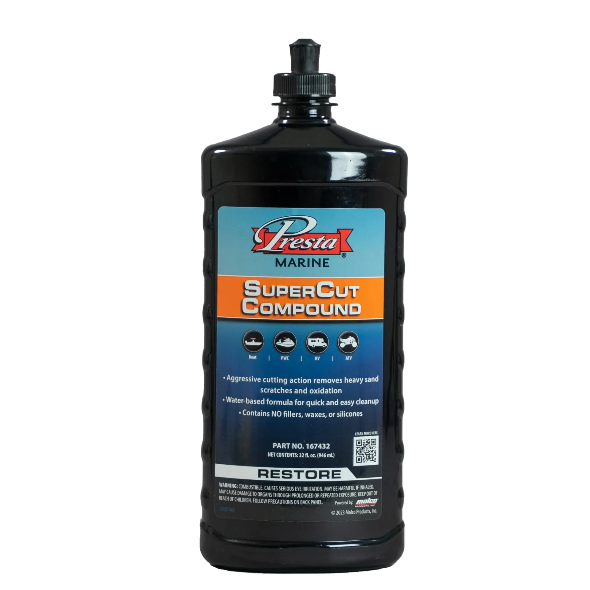 PRESTA SuperCut Compound for Marine and Industrial Use
