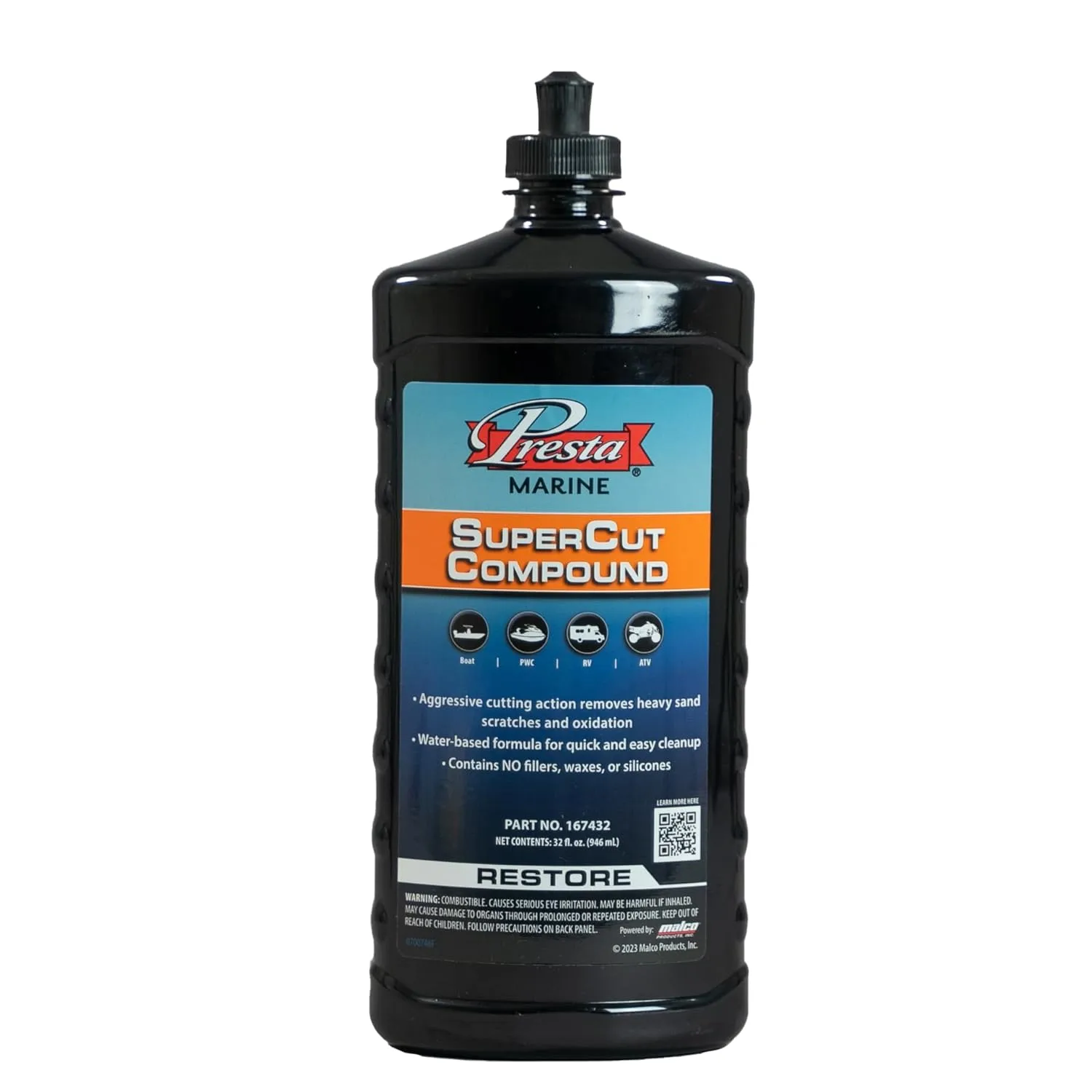 PRESTA SuperCut Compound for Marine and Industrial Use